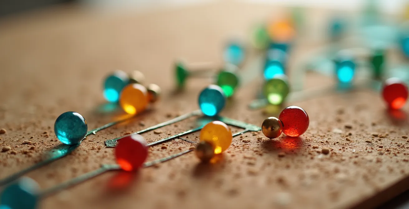 Gros plan macro sur un tableau de bord moderne avec indicateurs d'utilisation de véhicules, graphiques circulaires colorés montrant les taux d'occupation